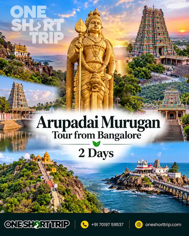 Arupadai Murugan Express Tour Package from Bangalore