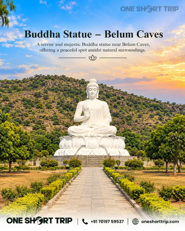 Buddha Statue near Belum Caves