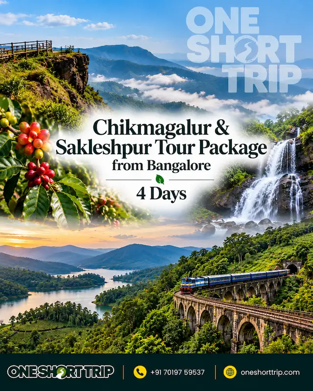 Chikmagalur and Sakleshpur Tour from Bangalore