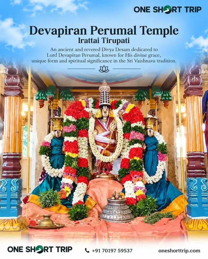 Devapiran Perumal at Irattai Tirupati Tholaivillimangalam