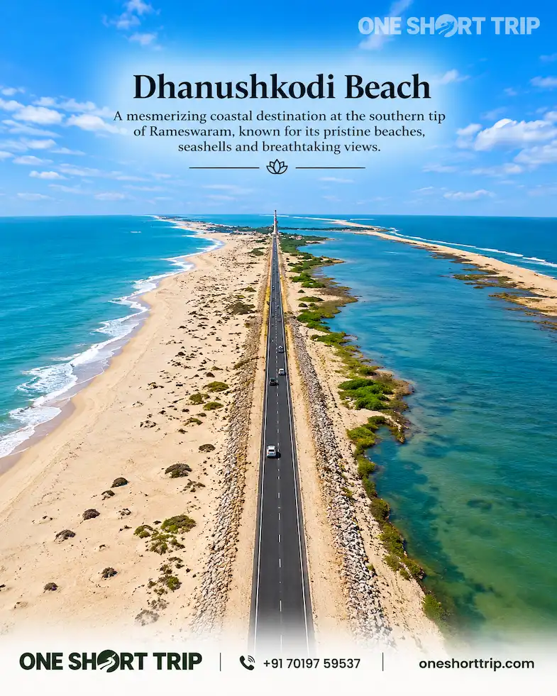 Dhanushkodi Beach near Rameswaram
