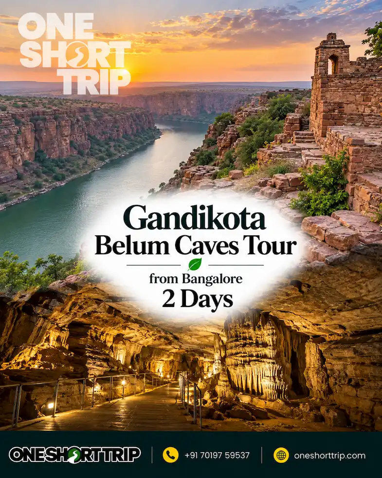 Gandikota and Belum Caves Tour from Bangalore