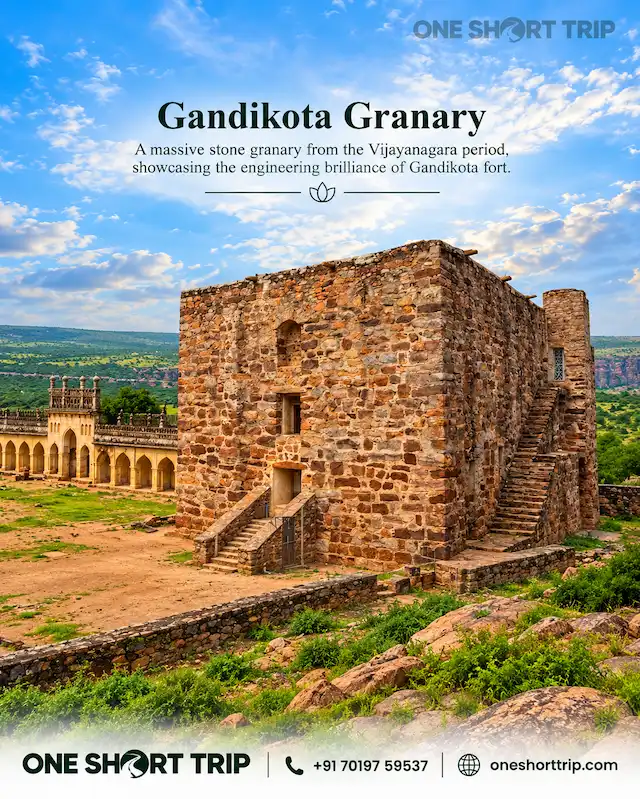 Historic Granary inside Gandikota Fort