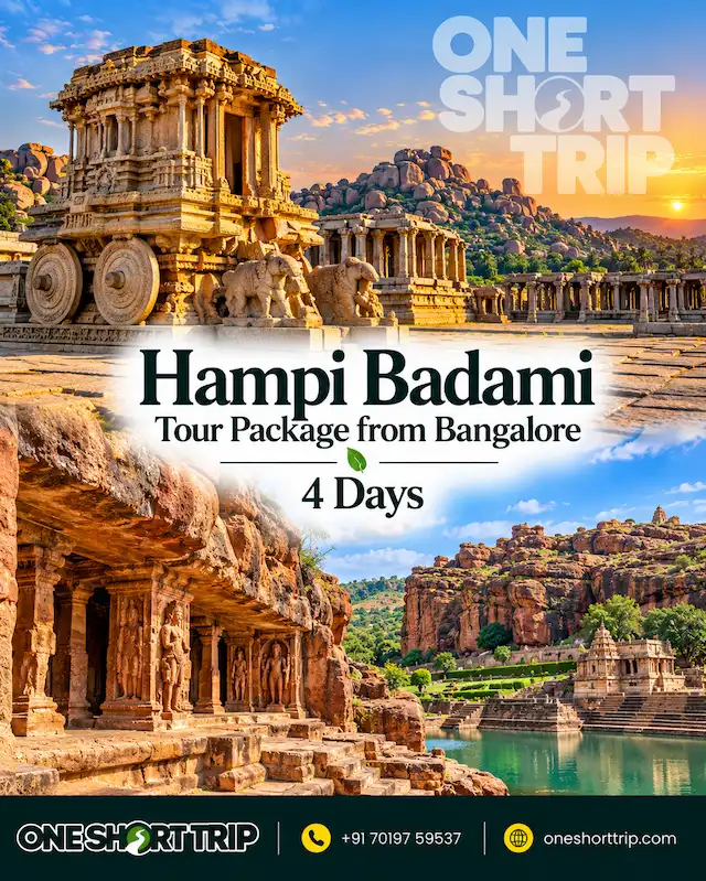 Hampi and Badami Tour Package from Bangalore