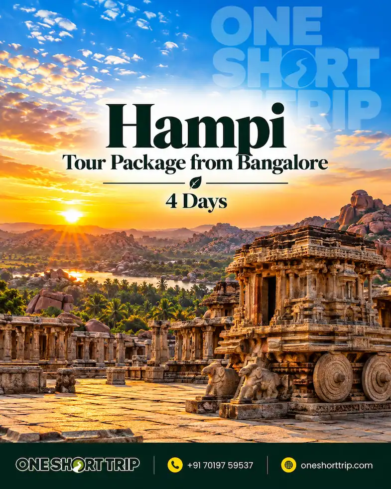 Hampi Tour Package from Bangalore