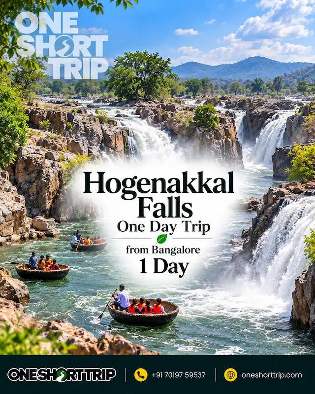 Hogenakkal Falls One Day Trip from Bangalore