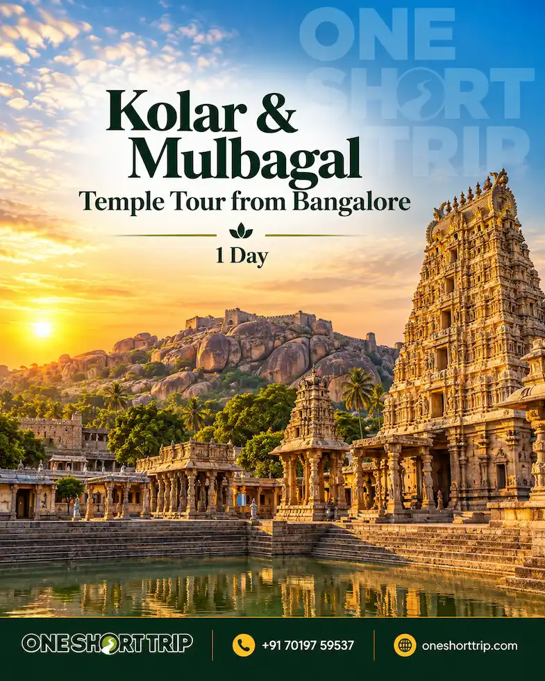 Kolar and Mulbagal Temple Tour from Bangalore
