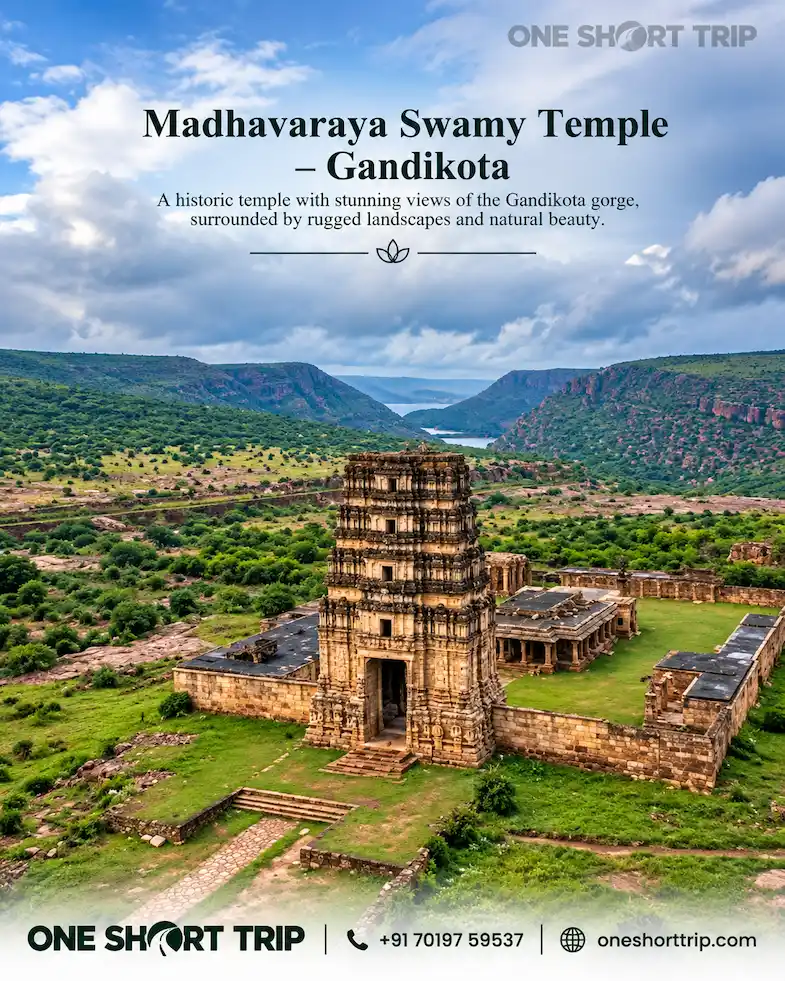 Madhavaraya Swamy Temple inside Gandikota Fort