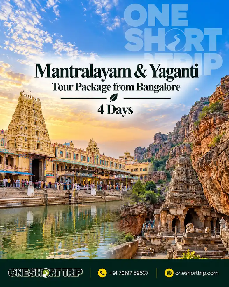 Mantralayam and Yaganti Tour Package from Bangalore