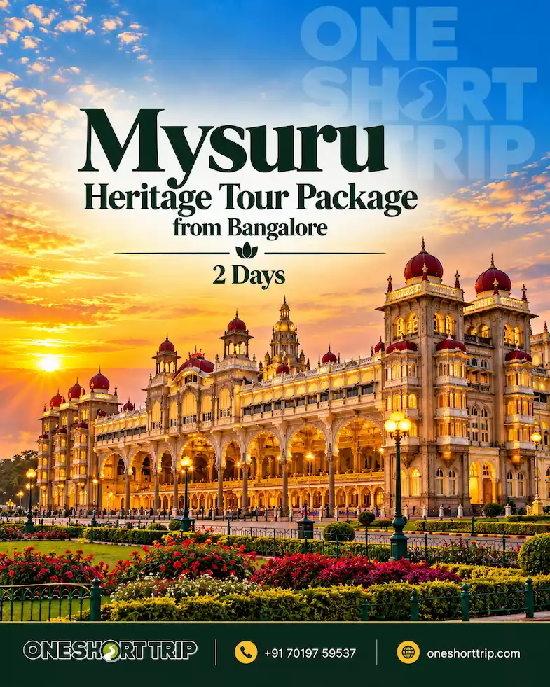 Mysuru Heritage Tour Package from Bangalore