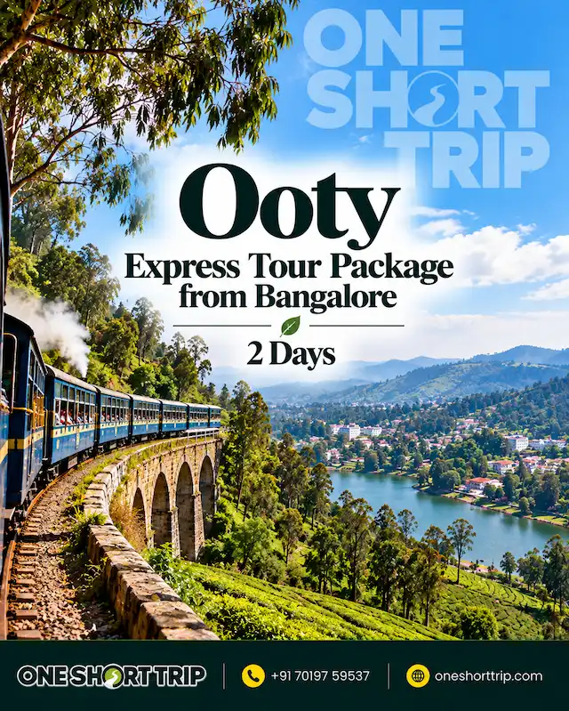 Ooty Express Tour Package from Bangalore