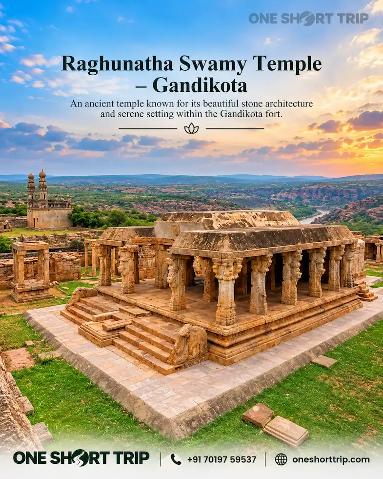 Raghunatha Swamy Temple inside Gandikota Fort