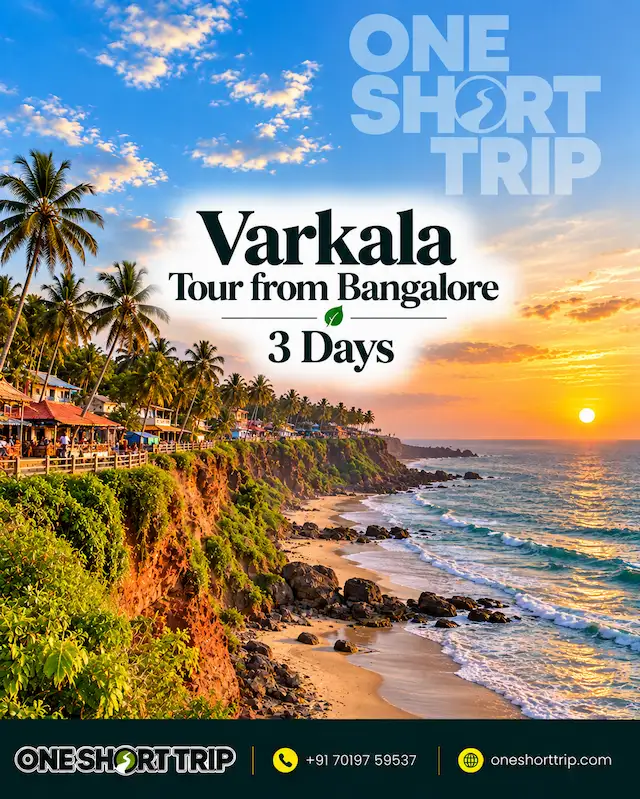 Varkala Tour Package from Bangalore