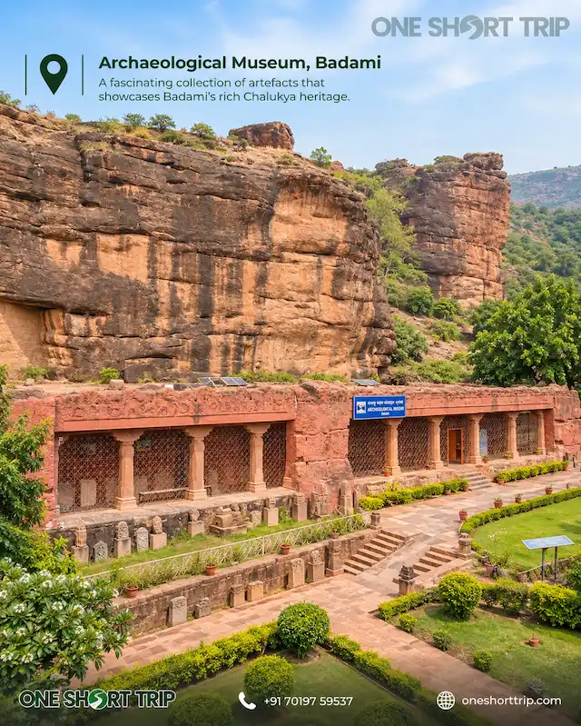 Badami Archaeological Museum near Agastya Lake