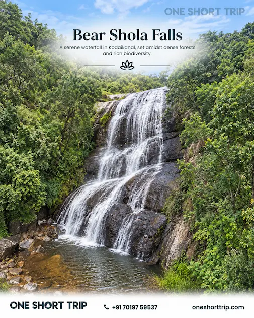 Bear Shola Falls in Kodaikanal