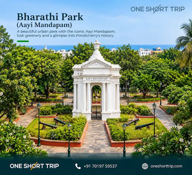 Bharathi Park in Pondicherry