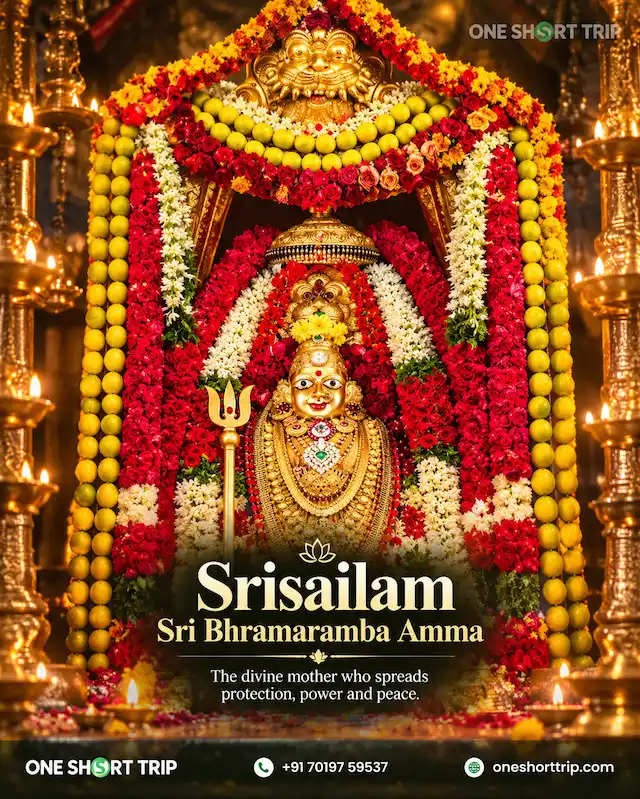 Goddess Bhramaramba Devi at Srisailam