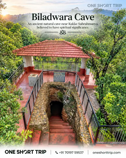 Biladwara Cave at Kukke Subramanya on temple tour from Bangalore
