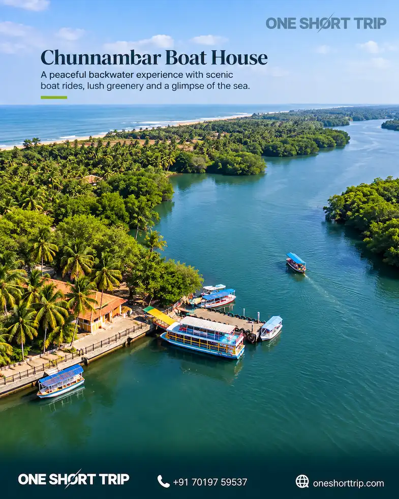 Chunnambar Boat House in Pondicherry
