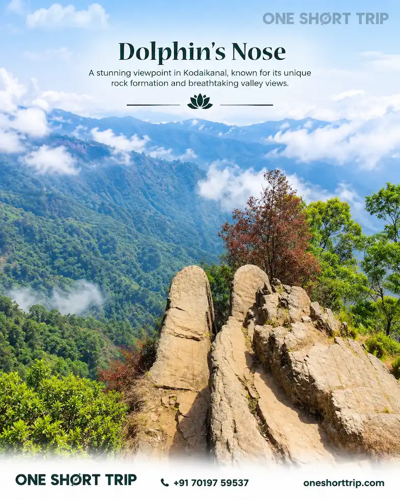 Dolphin's Nose viewpoint near Kodaikanal
