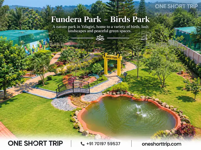 Fundera Bird Park in Yelagiri on a 2-day tour from Bangalore