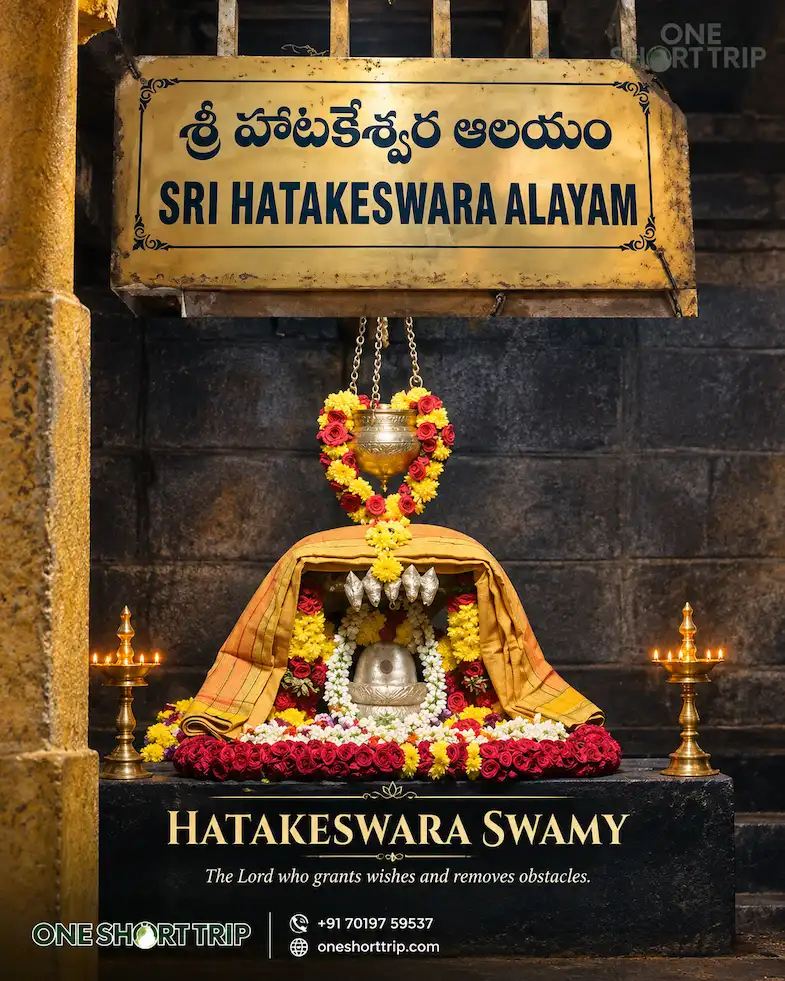 Hatakeswaram sacred site at Srisailam