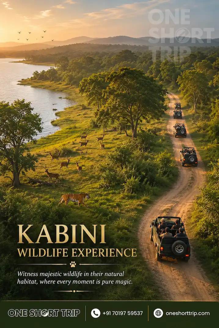 Kabini jeep safari through the Nagarahole forest landscape