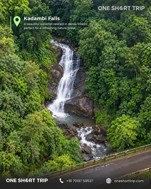 Kadambi Falls in the Kudremukh region