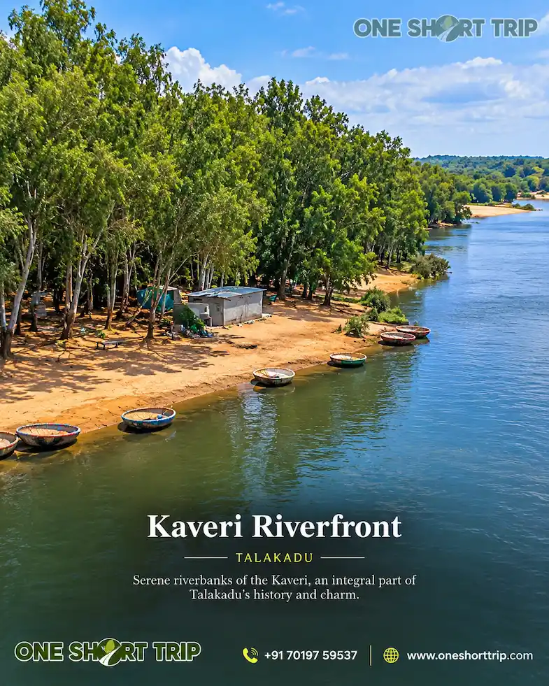 Kaveri Riverfront at Talakadu on a day trip from Bangalore