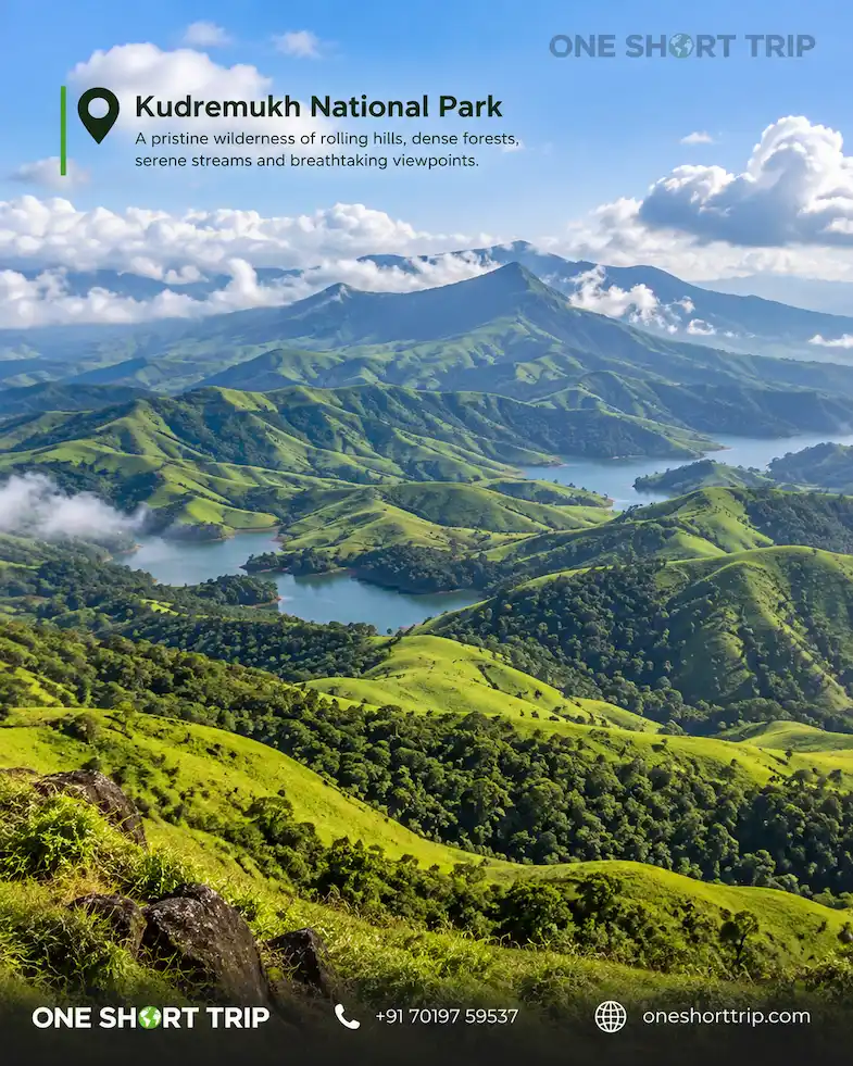 Kudremukh National Park in the Western Ghats