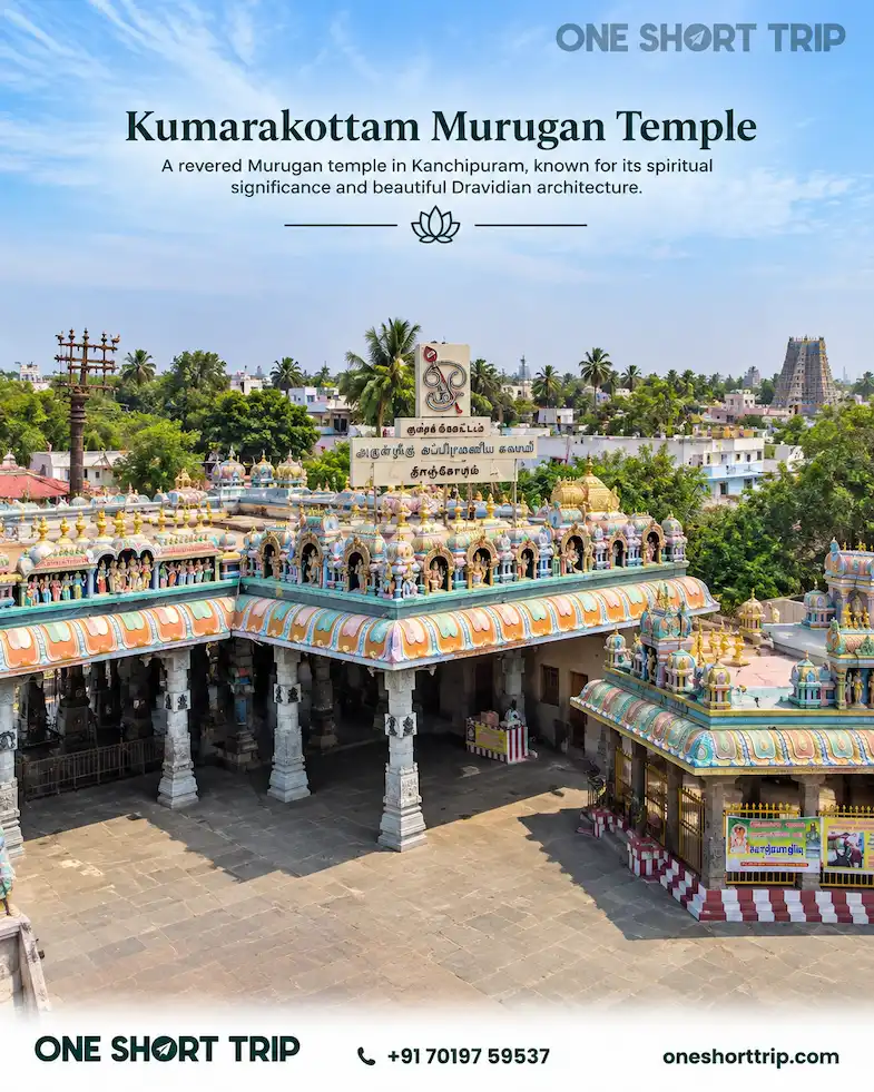 Kumarakottam Murugan Temple in Kanchipuram