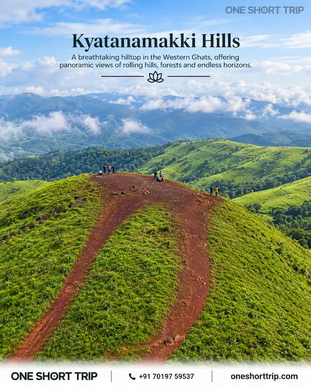 Kyatanamakki Hills on Western Ghats tour from Bangalore