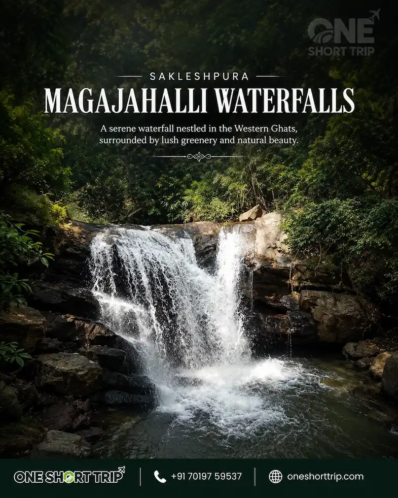 Magajahalli Waterfalls near Sakleshpur