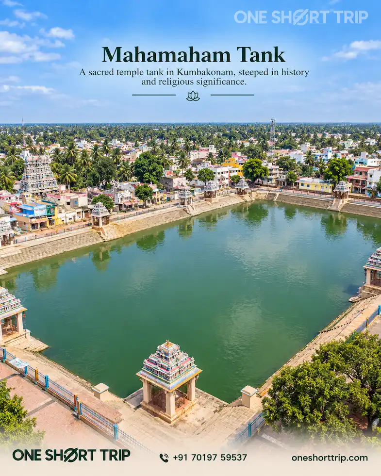 Mahamaham Tank Kumbakonam on pilgrimage tour from Bangalore