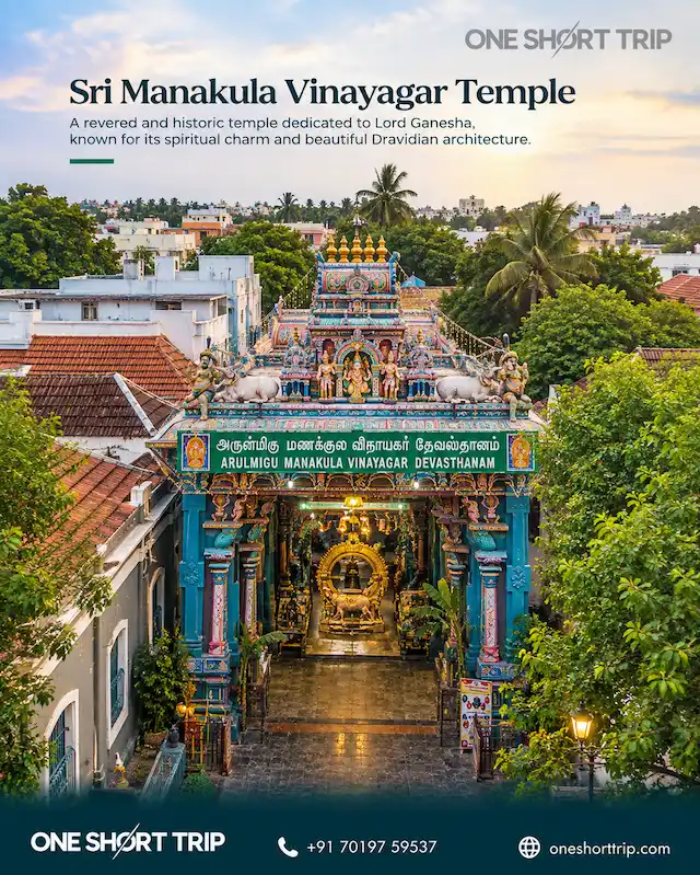 Manakula Vinayagar Temple in Pondicherry