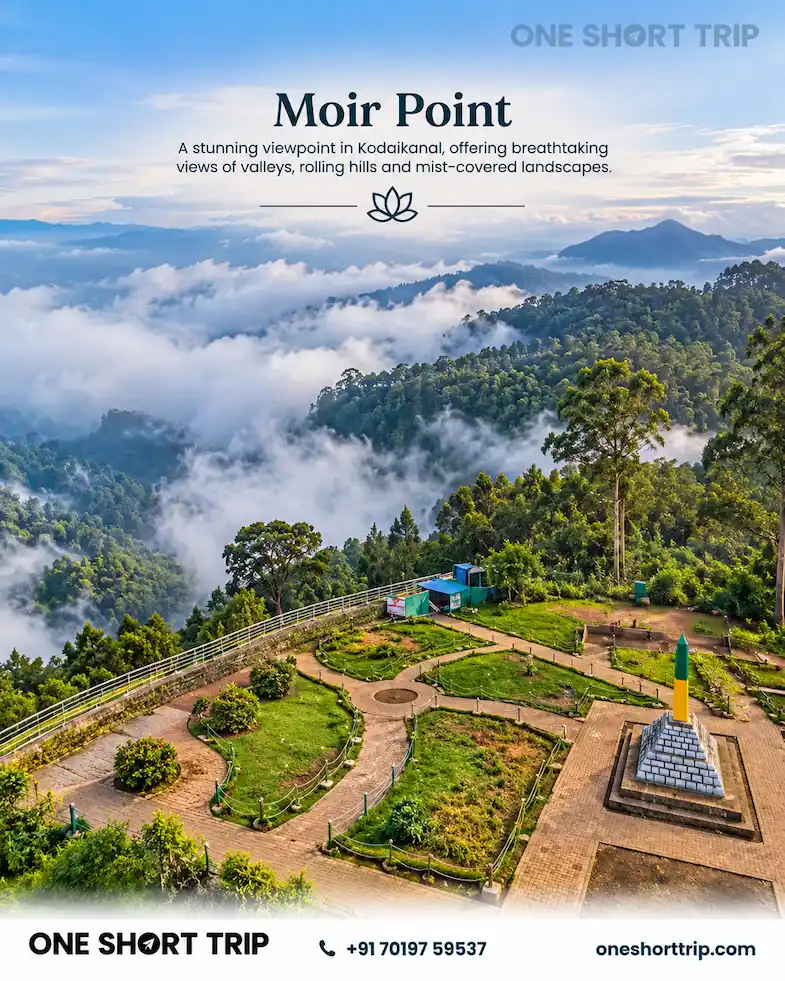Moir Point viewpoint in Kodaikanal