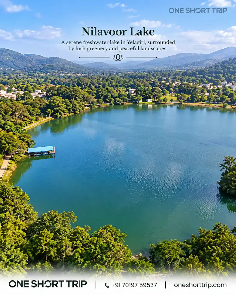 Nilavur Lake in Yelagiri on a tour from Bangalore