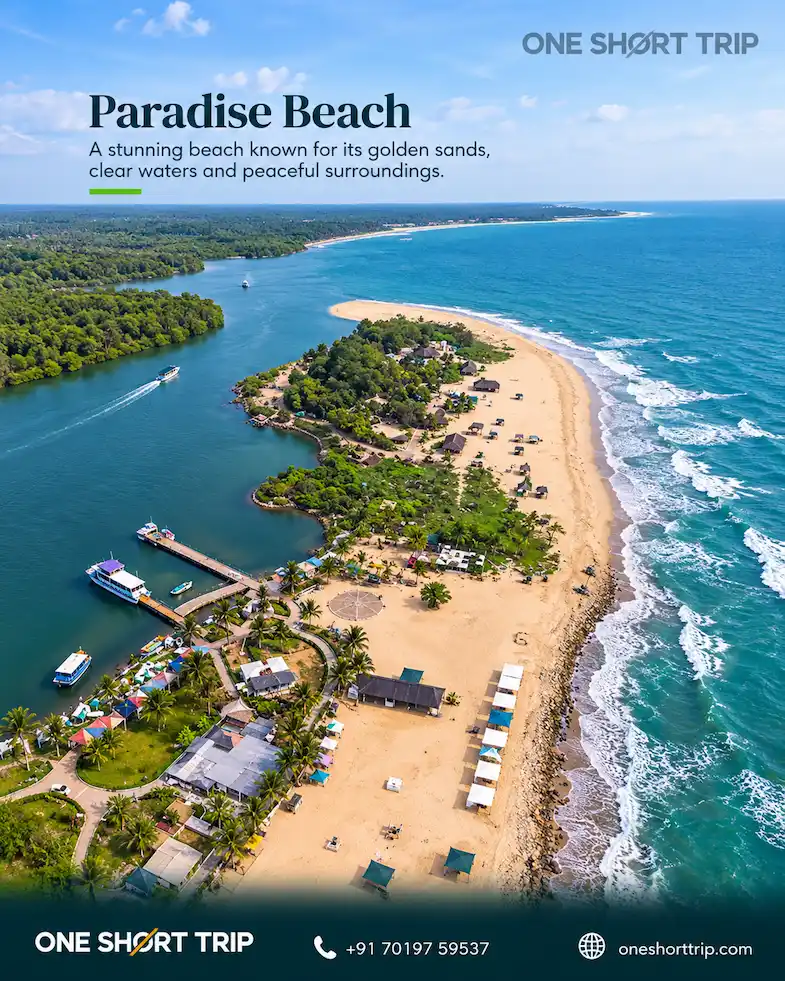 Paradise Beach in Pondicherry