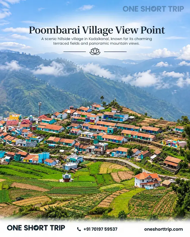 Poombarai Village in the hills near Kodaikanal