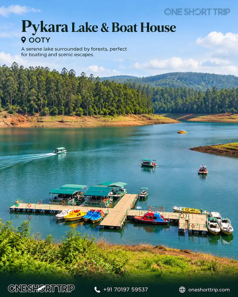 Pykara Lake on the Ooty Express Tour Package from Bangalore