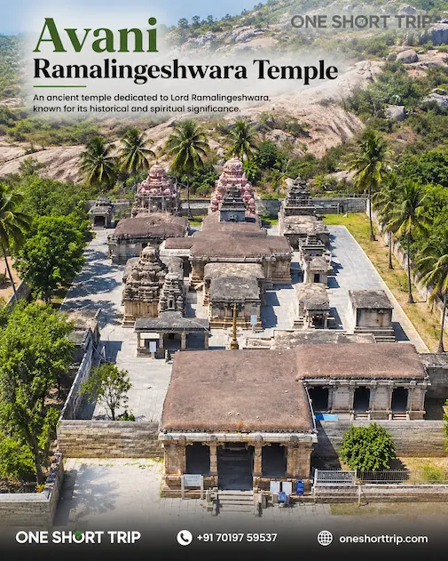 Ramalingeshwara Temple Complex at Avani near Kolar