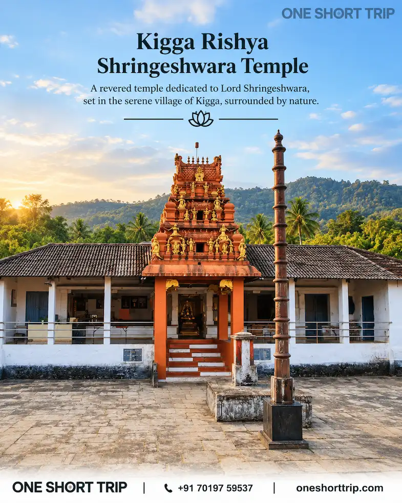 Rishya Shringeshwara Temple Kigga near Sringeri