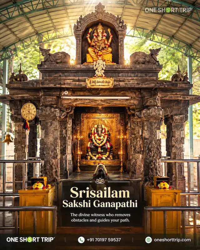 Sakshi Ganapathi Temple in Srisailam
