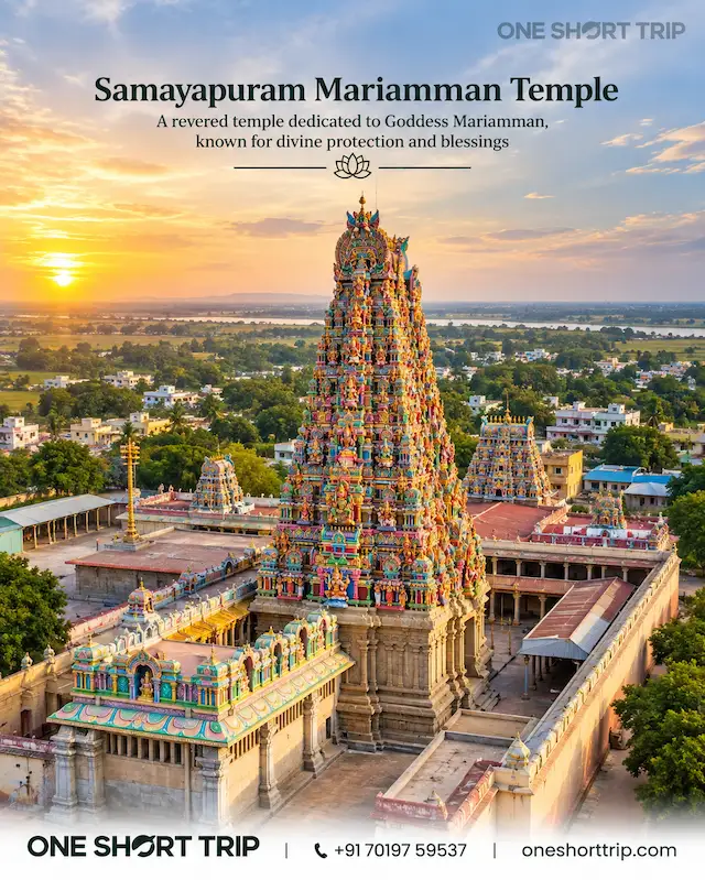 Samayapuram Mariamman Temple near Trichy