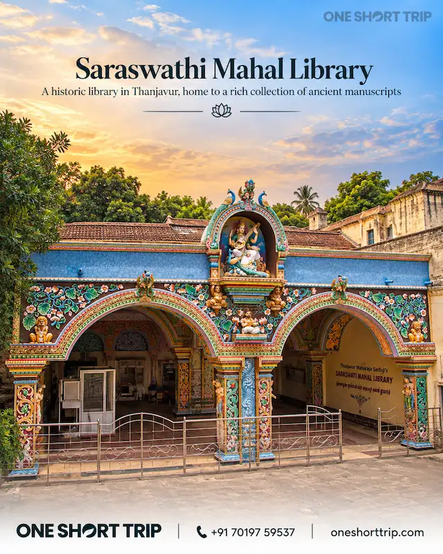 Saraswathi Mahal Library in Thanjavur