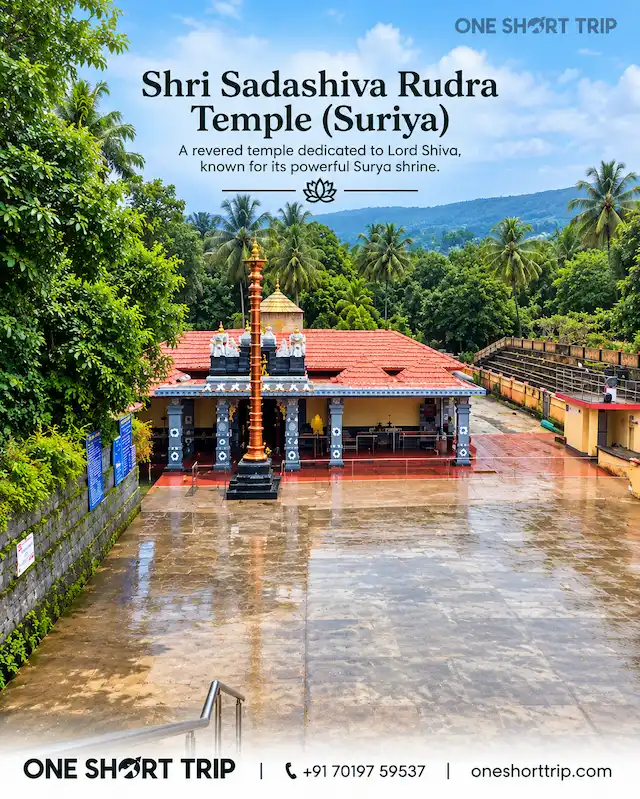 Shri Sadashiva Rudra Temple Suriya on Karnataka temple circuit