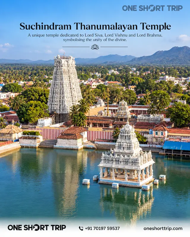 Suchindram Thanumalayan Temple near Kanyakumari