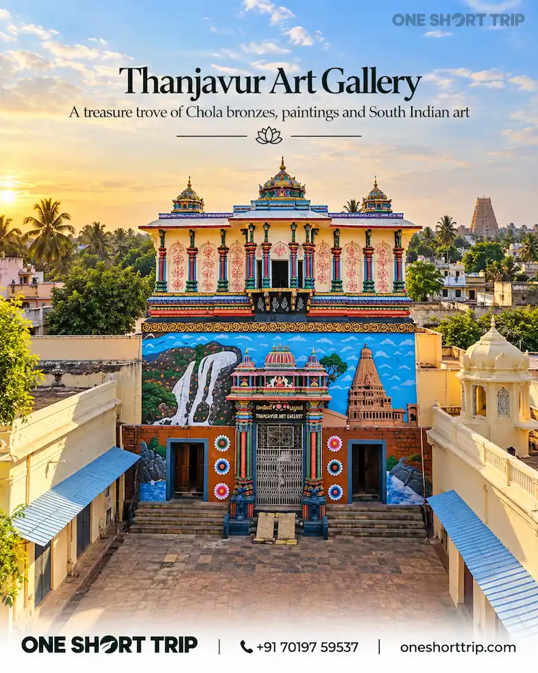 Thanjavur Art Gallery on a heritage tour from Bangalore