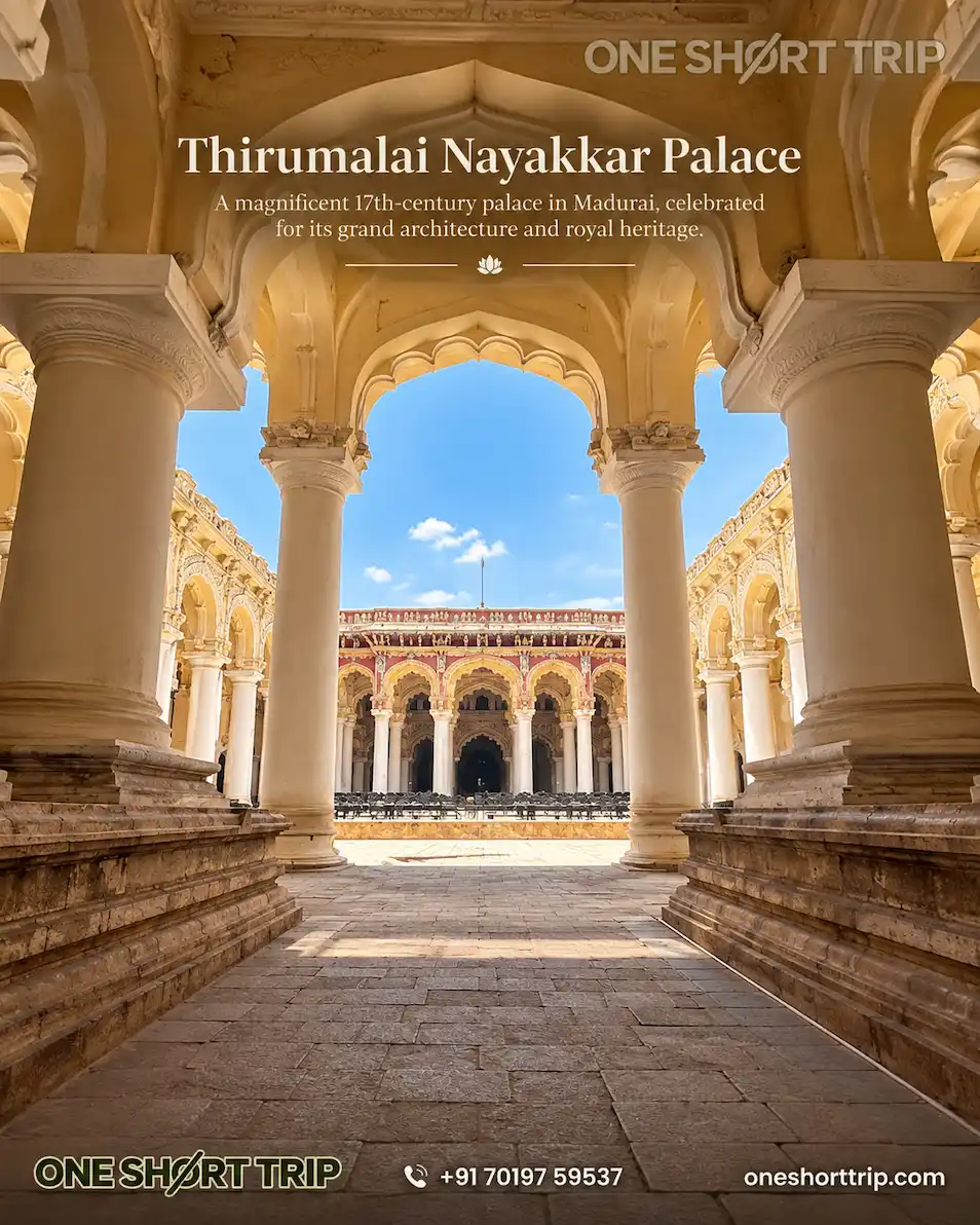 Thirumalai Nayakkar Mahal in Madurai