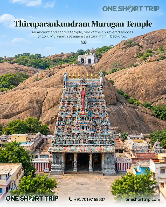 Thiruparankundram Murugan Temple in Madurai